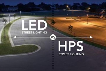 So sánh đèn đường LED và đèn đường HPS