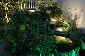 Hướng dẫn chiếu thác nước non bộ bằng đèn âm nước Omled Hướng dẫn chiếu thác nước non bộ bằng đèn âm nước Omled