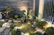 Chiếu sáng sân vườn Nhật Bản tại Trung Văn Chiếu sáng sân vườn Nhật Bản tại Trung Văn